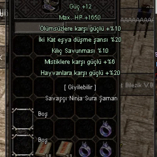  +9 ABANOZ KÜPE  ELİT İTEM